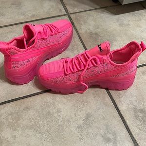 NWOT Pink Crystal Sneakers - Size eu39 - usa 8.5 / 9